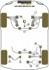 Front Wishbone Front Bush - Diagr. REF: 1