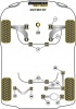 Front Wishbone Front Bush - Diagr. REF: 1