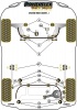 Front Wishbone Front Bush - Diagr. REF: 1