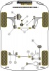 Front Wishbone Front Bush Camber Adjustable - Diagr. REF: 1