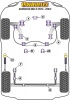 Front Wishbone Inner Bush - Diagr. REF: 1