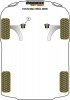 Front Wishbone Inner Bush - Diagr. REF: 1