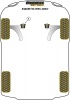 Front Wishbone Inner Bush - Diagr. REF: 1