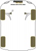 Front Wishbone Inner Bush - Diagr. REF: 1