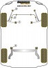 Front Wishbone Inner Bush - Diagr. REF: 1