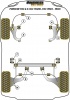 Front Wishbone Inner Bush - Diagr. REF: 1