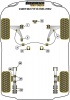 Front Wishbone Inner Bush - Diagr. REF: 1