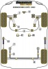 Front Wishbone Inner Bush - Diagr. REF: 1