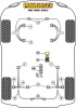 Front Wishbone Rear Bush - Diagr. REF: 2