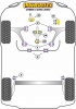 Front Wishbone Rear Bush - Diagr. REF: 1