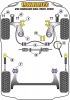 Front Wishbone Rear Bush - Diagr. REF: 2