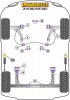 Front Wishbone Rear Bush - Diagr. REF: 2