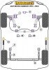 Front Wishbone Rear Bush - Diagr. REF: 2