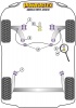 Front Wishbone Rear Bush - Diagr. REF: 2