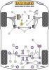 Front Wishbone Rear Bush  - Diagr. REF: 2