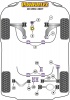 Front Wishbone Rear Bush  - Diagr. REF: 2