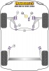 Front Wishbone Rear Bush - Diagr. REF: 2