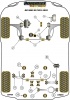 Front Wishbone Rear Bush  - Diagr. REF: 2