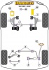 Front Wishbone Rear Bush Anti-Lift and Caster Offset  - Diagr. REF: 2