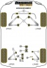 Gear Cable Rear Bush Kit - Diagr. REF: 40