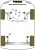 Gearbox Mount Insert - Diagr. REF: 21