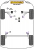 Gearbox Mounting Bush Insert - Diagr. REF: 21