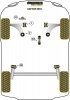 Gearbox Mounting Bush Insert - Diagr. REF: 21