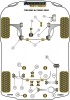 Jacking Point Insert Kit of 4