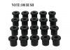 Leaf Spring - Eye and Shackle Bushing Kit