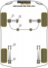 Leaf Spring Mount Front - Diagr. REF: 4