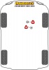 Lower Engine Mount Insert - Diagr. REF: 21