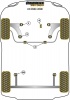 Lower Engine Mount Insert - Diagr. REF: 4