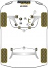 Lower Engine Mount Insert - Diagr. REF: 20