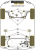 Lower Engine Mount Insert - Diagr. REF: 25