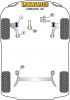 Lower Engine Mount Insert, 3 Cylinder and Diesel - Diagr. REF: 22