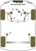 Lower Engine Mount Large Bush (Std Diesel) - Diagr. REF: 20