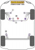 Rear Beam Bush  - Diagr. REF: 10