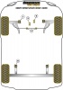 Rear Beam Mount Bush - Diagr. REF: 6