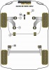 Rear Beam Mounting Bush 14mm - Diagr. REF: 10