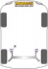 Rear Beam Mounting Bush - Diagr. REF: 10