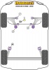 Rear Beam Mounting Bush  - Diagr. REF: 10