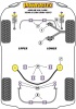 Rear Beam Mounting Bush - Diagr. REF: 7