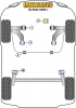 Rear Beam Mounting Bush - Diagr. REF: 10