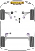 Rear Beam Mounting Bush - Diagr. REF: 10