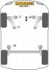 Rear Beam Mounting Bush - Diagr. REF: 10