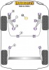 Rear Beam Mounting Bush - Diagr. REF: 4