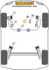 Rear Beam Mounting Bush - Diagr. REF: 4