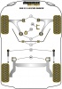 Rear Beam Mounting Bush - Diagr. REF: 10