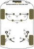 Rear Beam Mounting Bush - Diagr. REF: 4