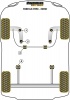 Rear Beam Mounting Bush - Diagr. REF: 4